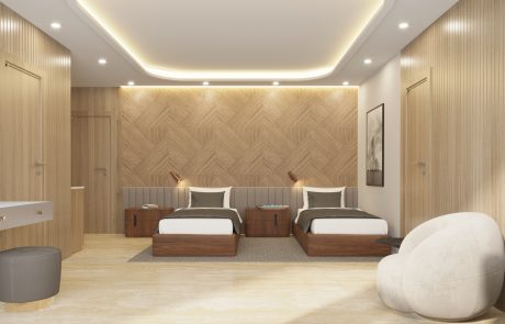 Hermes Mega Catamaran | Adventures to Peru Adventures to Peru | Hermes Mega Catamaran Galapagos Luxury Suite Twin 1 460x295 1