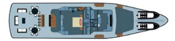 Adventures to Peru | boat deck stella