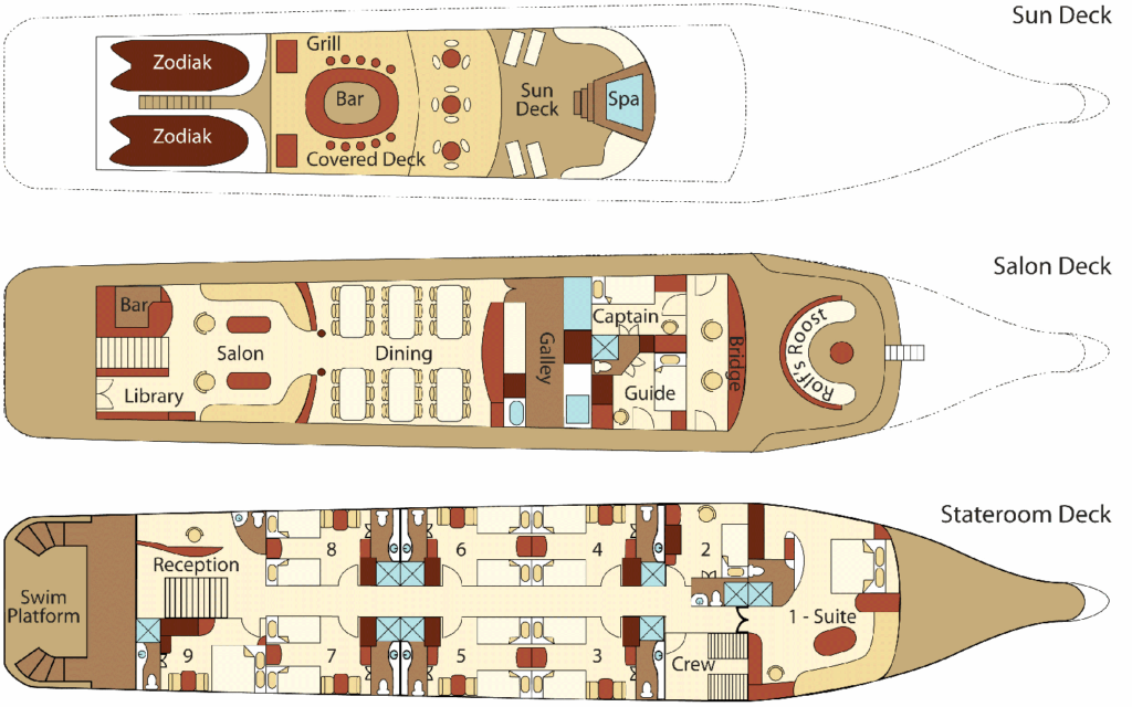 Adventures to Peru | deck plan