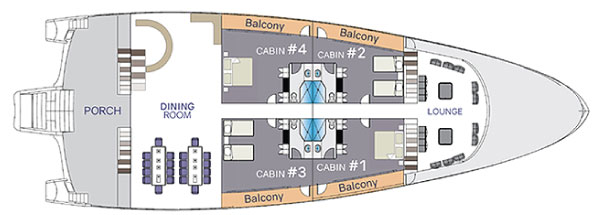 Adventures to Peru | main deck camila