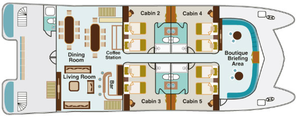 Adventures to Peru | main deck
