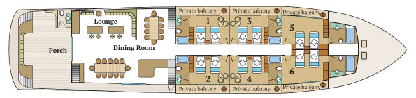 Adventures to Peru | main deck infinity