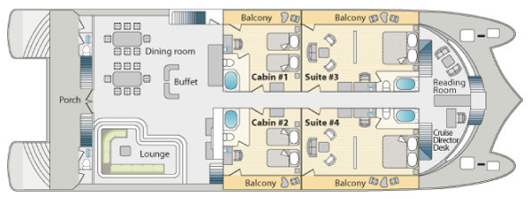 Adventures to Peru | main deck petrel